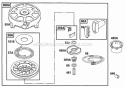 Page I Diagram and Parts List for 099772-0111-02  Briggs and Stratton Engine